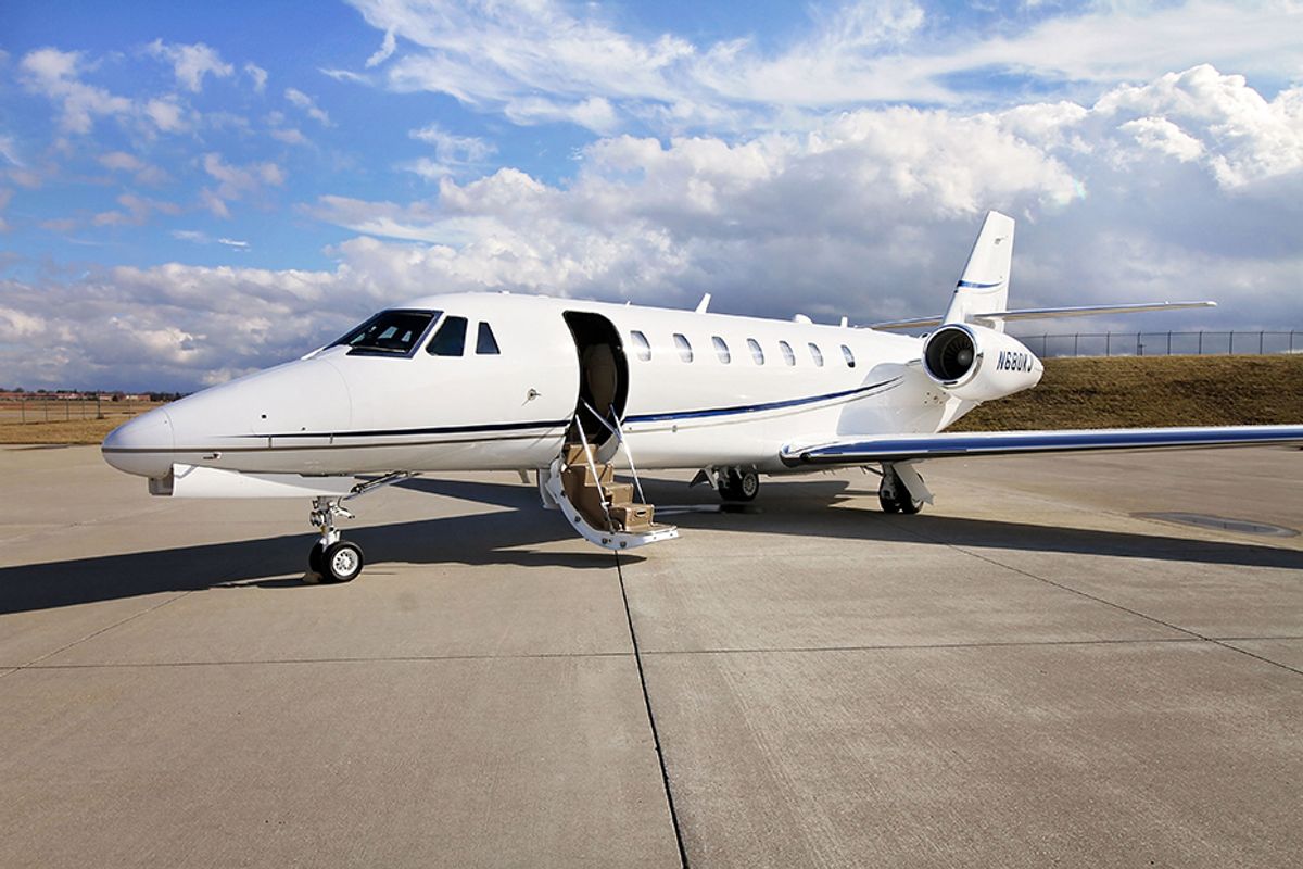 Photo courtesy Delta Private Jets