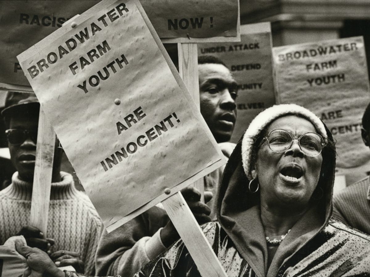 A photograph at by Robert Croma shown at the ICA London's exhibition War Inna Babylon. Courtesy of ICA London