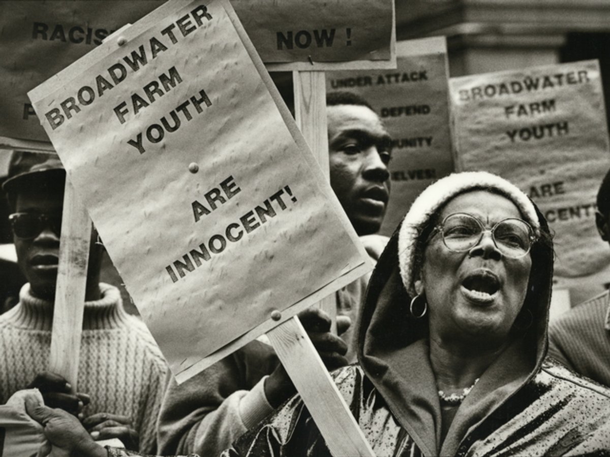 A photograph at by Robert Croma shown at the ICA London's exhibition War Inna Babylon. Courtesy of ICA London