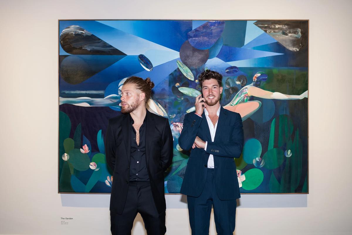 Jonny Burt and Joe Kennedy, Unit London’s co-founders—not yet available as NFTs Courtesy of Unit London