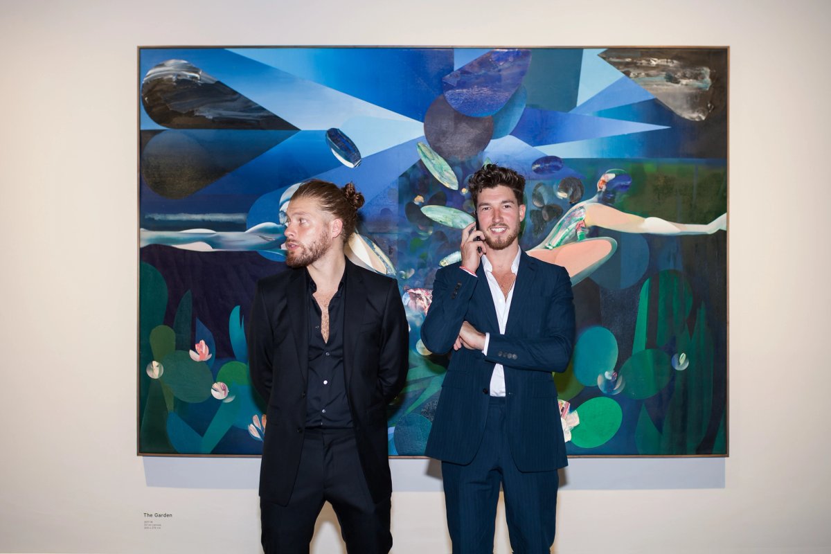 Jonny Burt and Joe Kennedy, Unit London’s co-founders—not yet available as NFTs Courtesy of Unit London