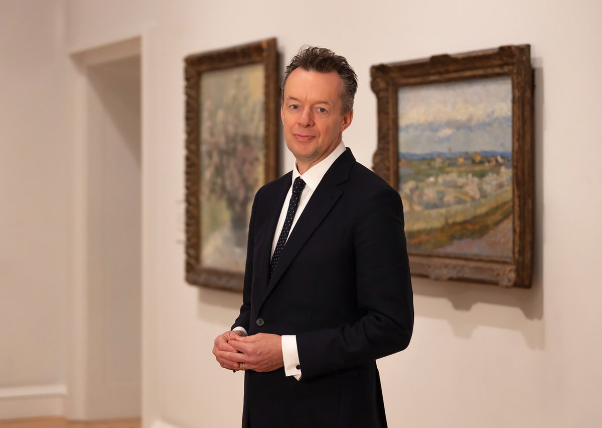 Mark Hallett, the director of London’s Courtauld Institute 
Courtesy of the Courtauld
