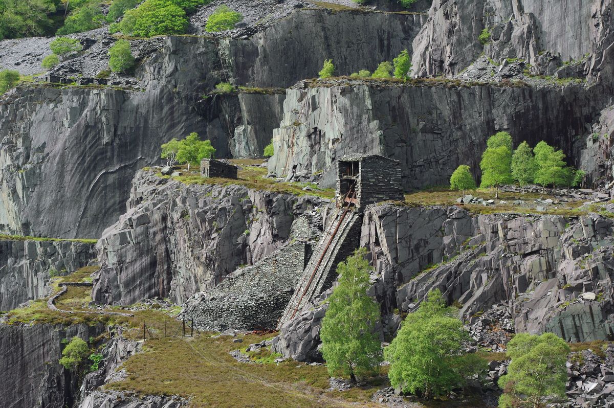 Dinorwic quarry, part of the new Unesco site courtesy Herald Wales