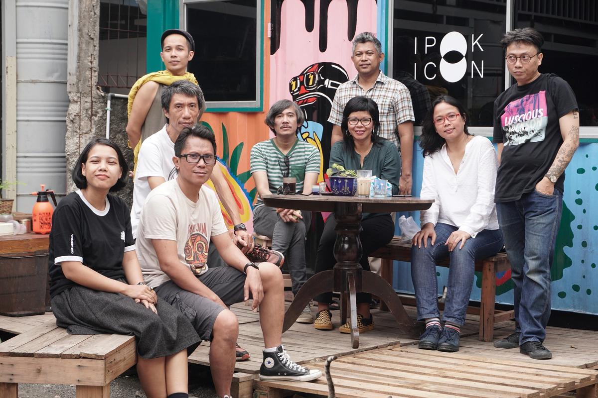Jakarta-based art collective ruangrupa, the artistic directors of next year’s Documenta 15 © Jin Panji