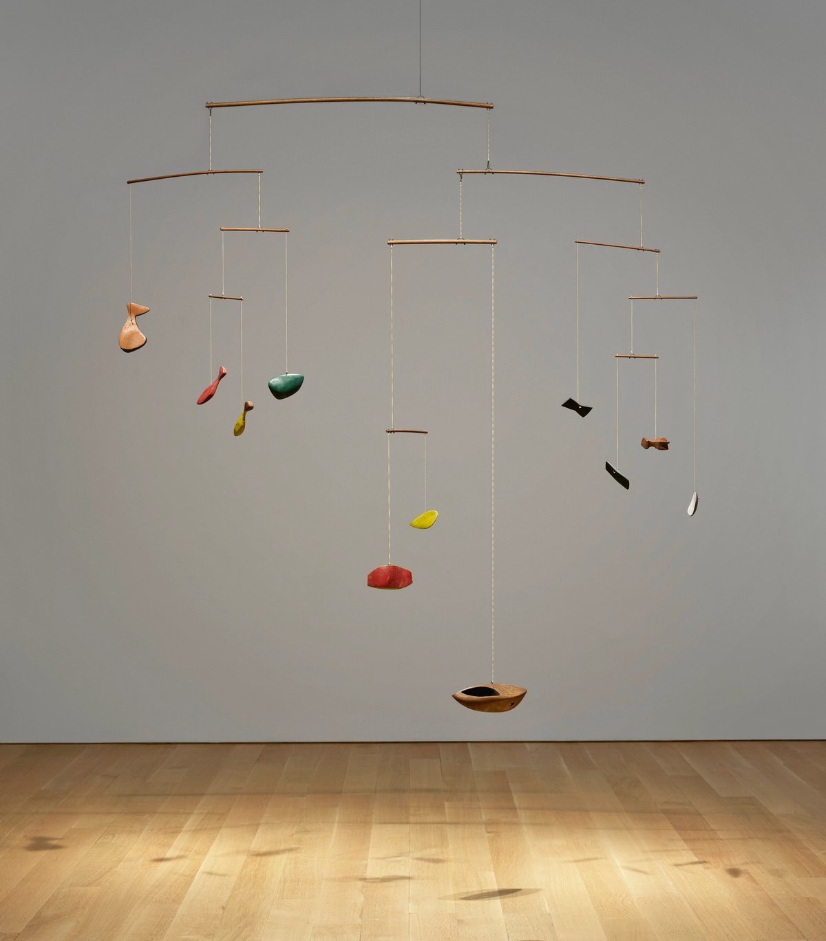 Alexander Calder’s Painted Wood (1943) Courtesy Christie's