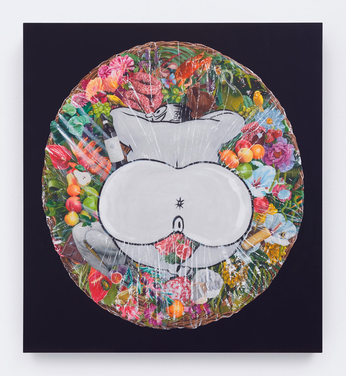 Ebecho Muslimova's Fatebe Gift Basket (2020)
Courtesy of the artist and Galerie Maria Bernheim