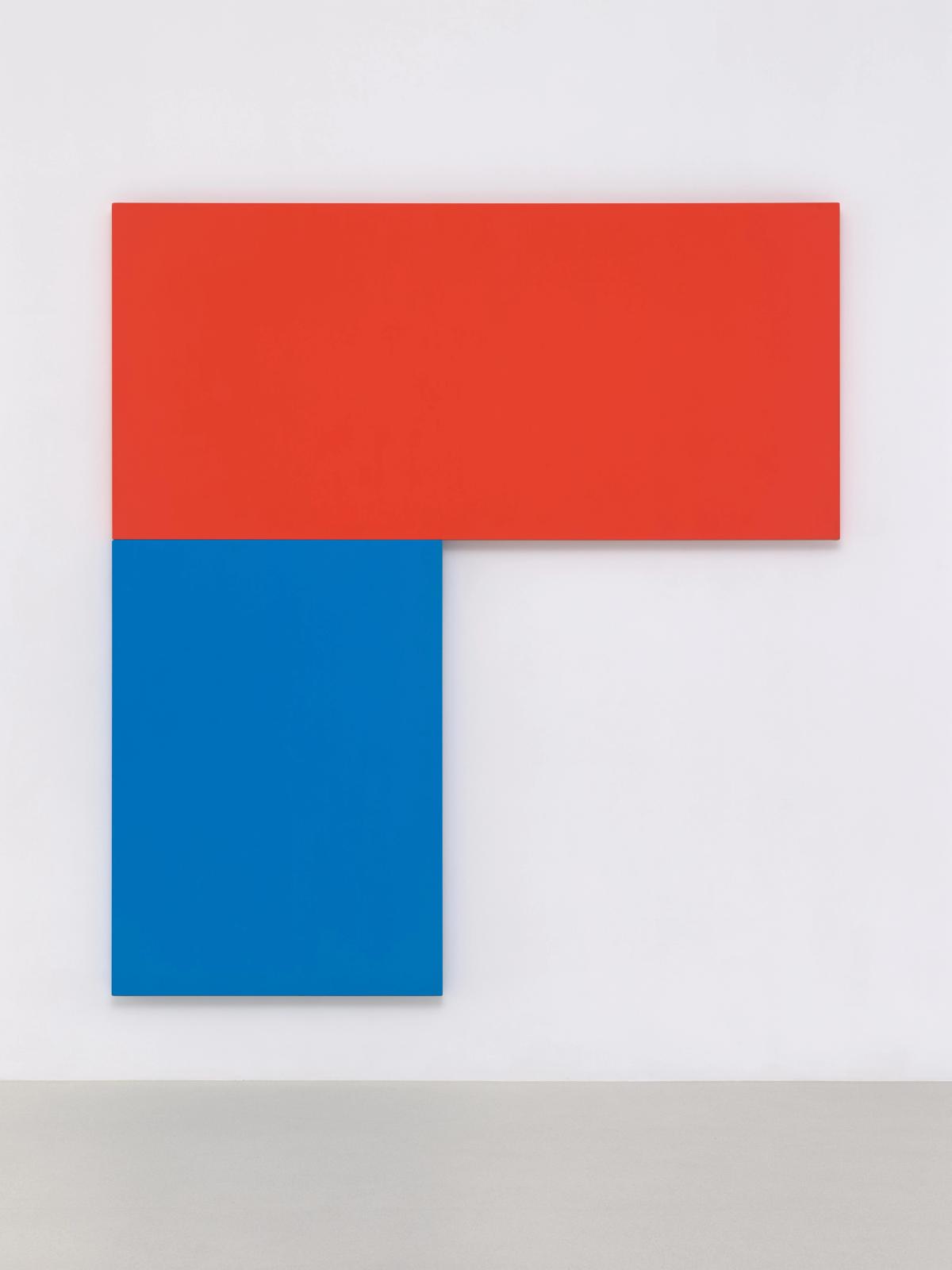 Ellsworth Kelly, Chatham V: Red Blue, 1971 © Ellsworth Kelly Foundation. Courtesy: Glenstone Museum. Photo: Ron Amstutz