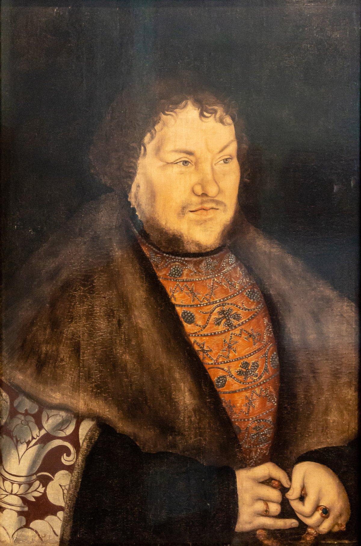 Among the objects now being transferred to a charitable organisation is Lucas Cranach the Elder’s portrait of Elector Joachim I of Brandenburg
Wikimedia Commons