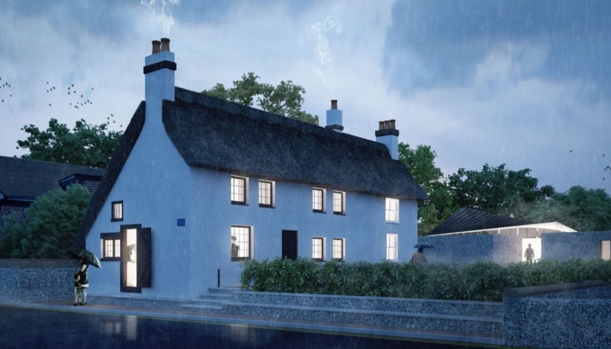 A rendering of the plans for the restored cottage, which William Blake and Catherine Boucher rented for three years from 1800
Photo: Blake House Trust