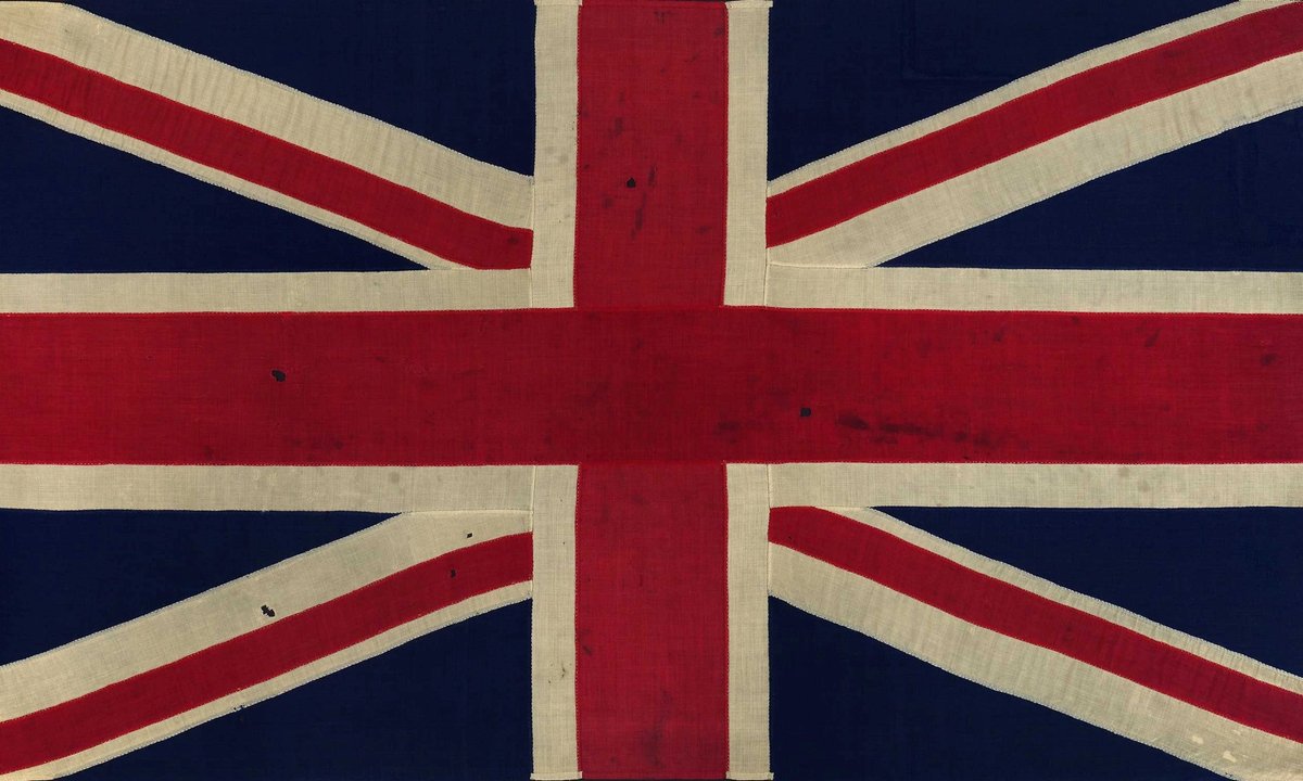 One of the last surviving Union flags from the Battle of Trafalgar to come up for sale at Treasure House Fair