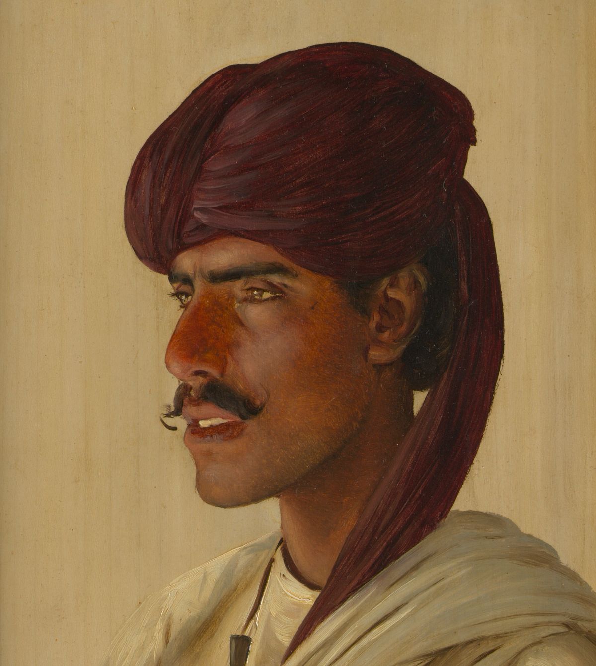 Rudolph Swoboda, A Sepoy in HH Maharaja Srinagar’s Indian Regiment, 23 Years Old (around 1886)
Presented by Charles Andrew Greig