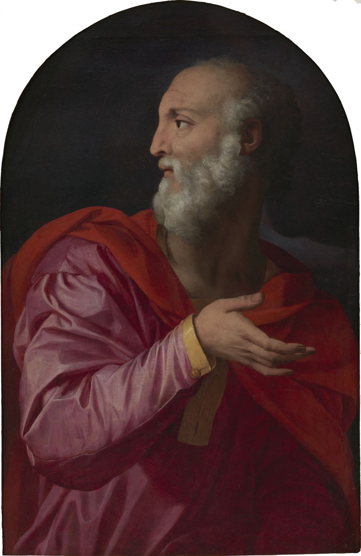 Saint Cosmas, attributed to Agnolo di Cosimo, better known as Bronzino. Courtesy of the Alana Collection