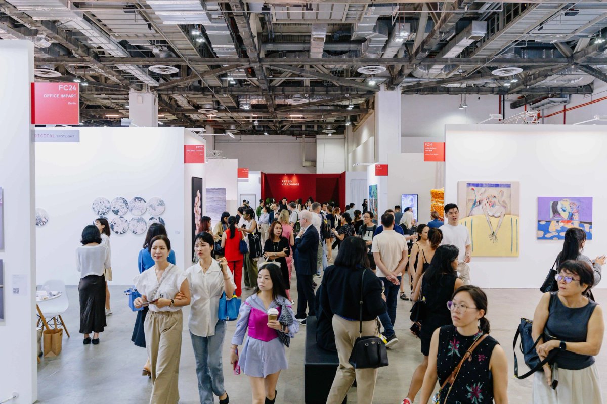 Art SG takes place at Marina Bay Sands—where S.E.A Focus will also now be held
Courtesy of Art SG 2025