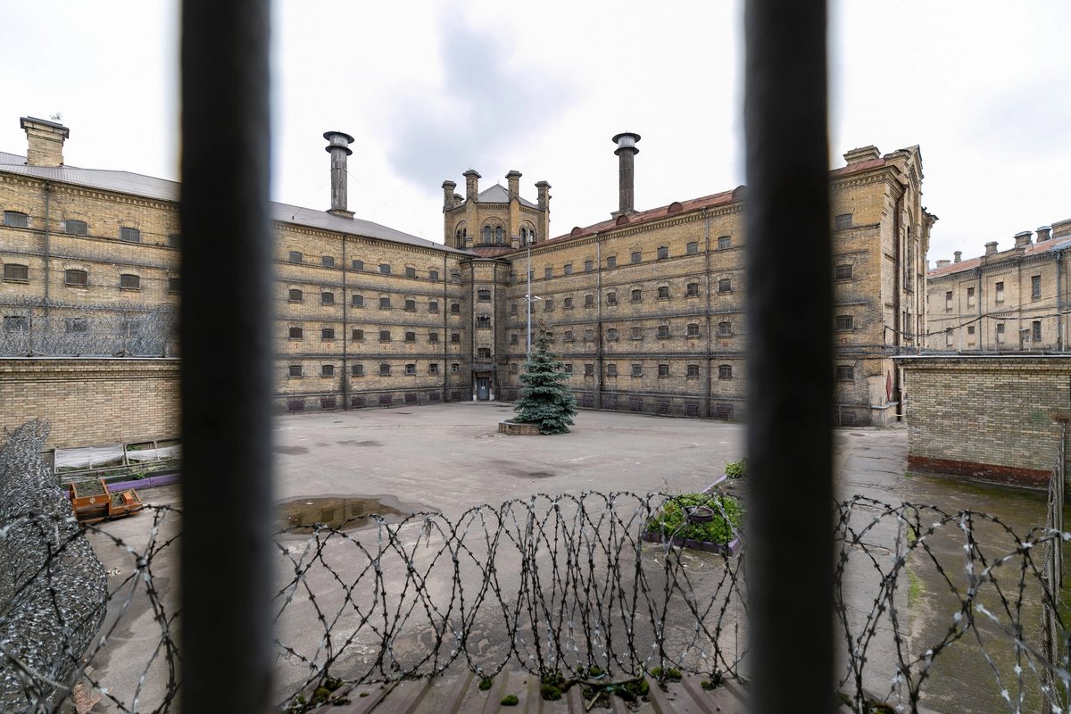 The Lukiškės prison building was built in 1904 and closed its doors in 2019