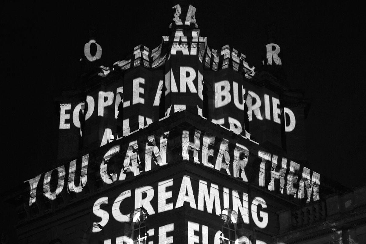 2017 Jenny Holzer, member Artists Rights Society (ARS), NY Photo: Samuel Keyte