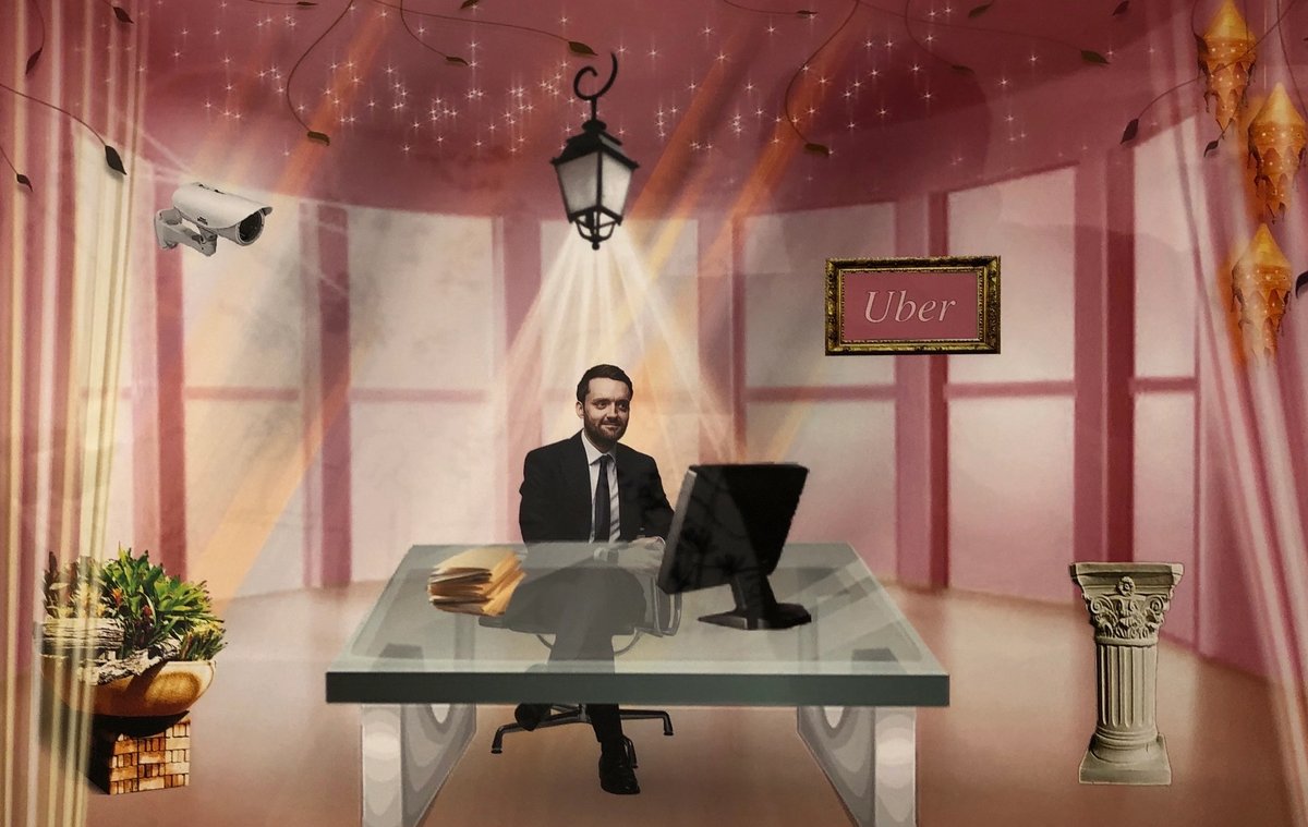 Tara Kelton's Black Box (2018) is on show at Mumbai Art Room