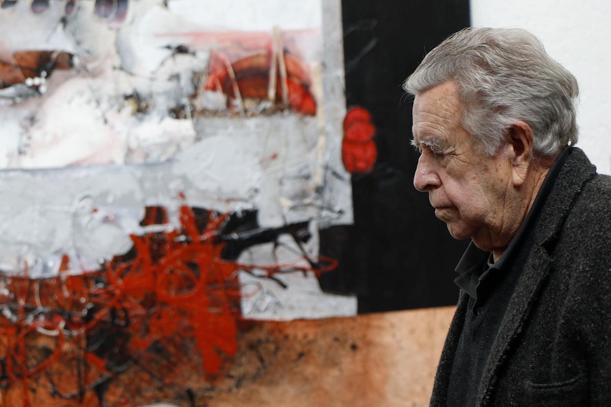 In December 2019, Manuel Felguérez was recognised by the government of Mexico City as a figure of Living Cultural Heritage Photography: Milton Martínez / Secretary of Culture of Mexico City