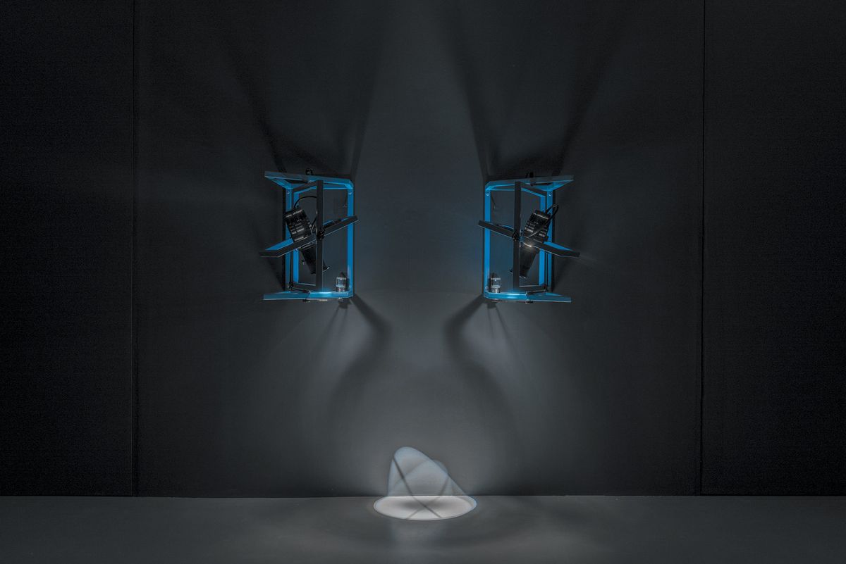 Raven’s installation Casters (2016); she has developed a new iteration of the work for the reopening of Dia Chelsea Photo: Damian Griffiths;. courtesy of  the artist