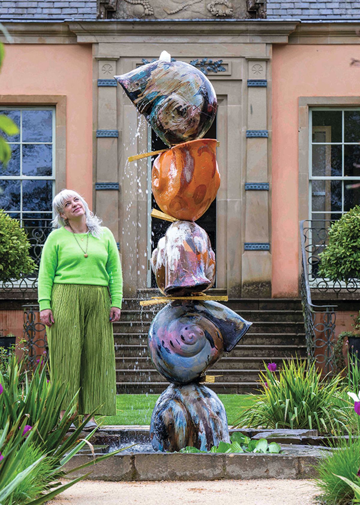 Laura Aldridge’s ceramic sculpture is Jupiter Artland’s latest acquisition
Photo: Neil Hanna