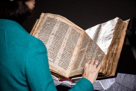 The oldest Hebrew Bible in existence breaks auction record for a manuscript at Sotheby's 