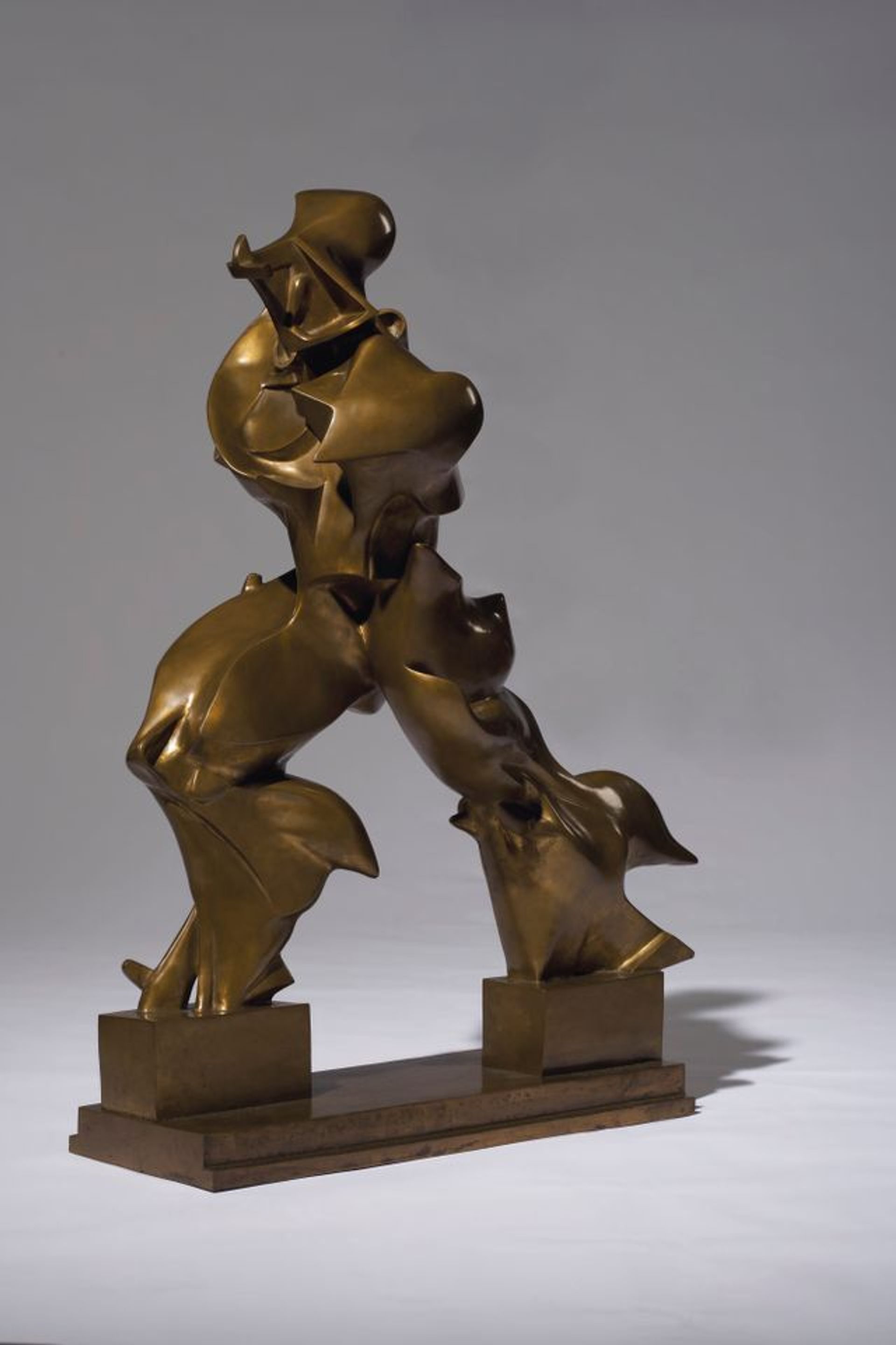 Umberto Boccioni’s Unique Forms of Continuity in Space (Forme uniche della continuità nello spazio) was cast from another bronze in 1972 Courtesy of Christie's