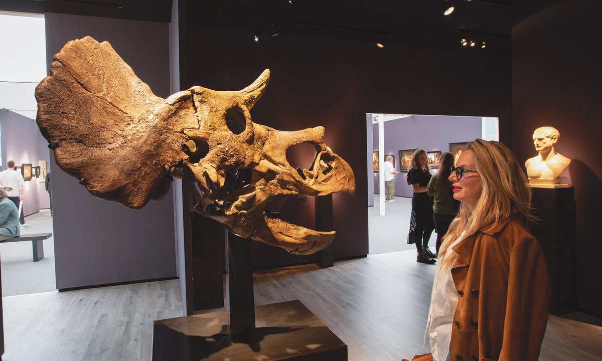 dinosaurs go on sale at Frieze Masters, but it is a highly complex—and laborious—market dinosaurs go on sale at Frieze Masters, but it is a highly complex—and laborious—market