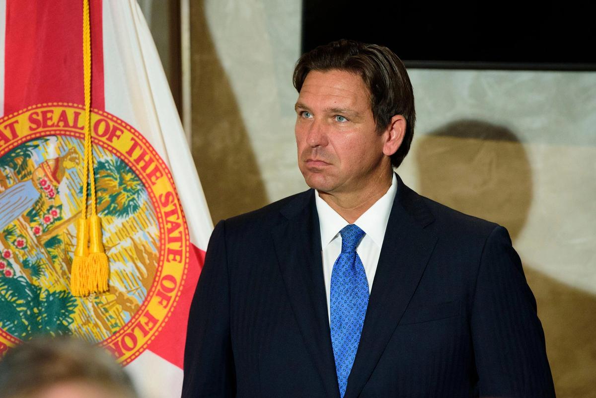 Governor Ron DeSantis slashed Florida’s entire $32m arts funding budget for 2025 Michele Eve Sandberg/Sipa USA/Alamy Live News