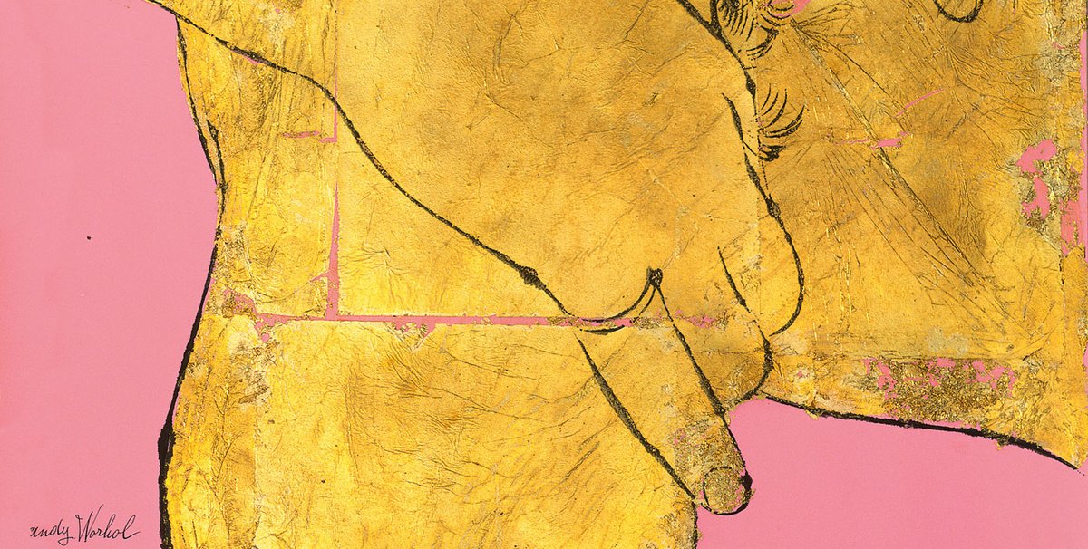 Andy Warhol, Male Nude Lower Torso (1956–57) © The Andy Warhol Foundation for the Visual Arts, Inc. Andy Warhol, Male Nude Lower Torso (1956–57) © The Andy Warhol Foundation for the Visual Arts, Inc.