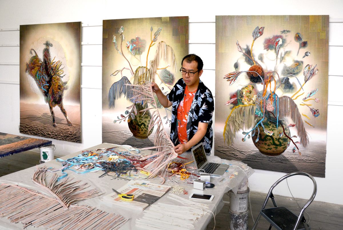 Gordon Cheung advises younger artists to ensure that they establish contracts with galleries © the artist