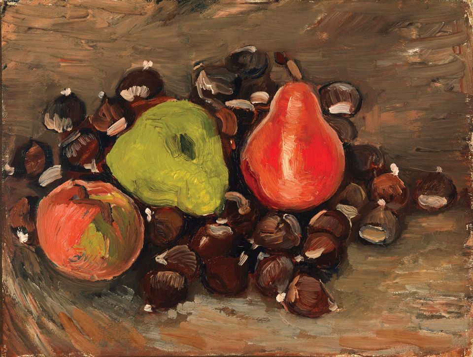 Van Gogh's Still Life with Fruit and Chestnuts (1886) © Courtesy of the Fine Arts Museums of San Francisco