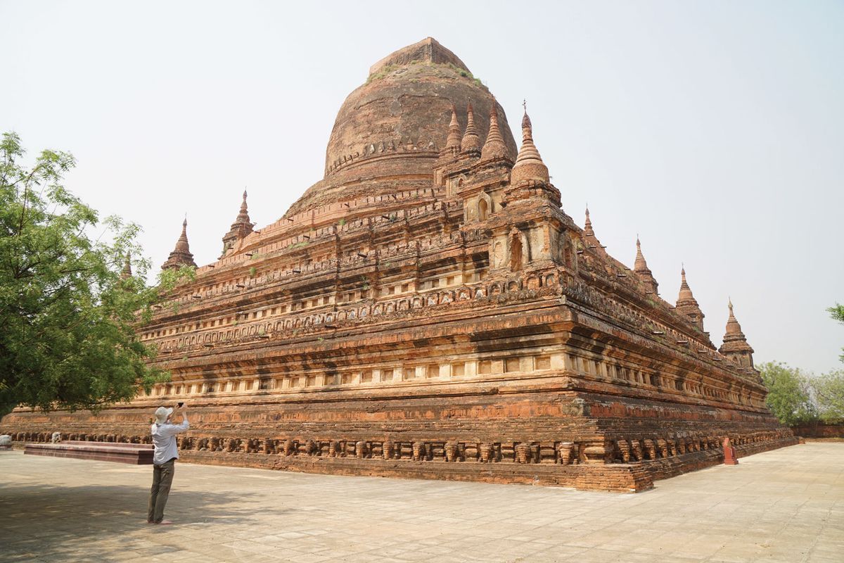 More than 3,600 Buddhist temples in the Getty’s Bagan Conservation Project in Myanmar (pictured: Sitana Gyi Hpaya) have been at risk of looting Courtesy of the J. Paul Getty Trust