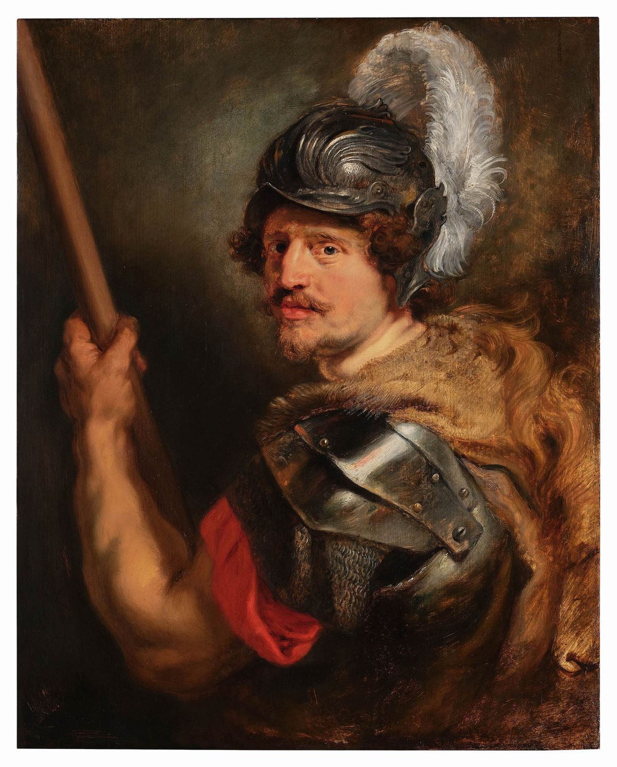 Peter Paul Rubens, Portrait of a Man as the God Mars, around 1620 Courtesy Sotheby's