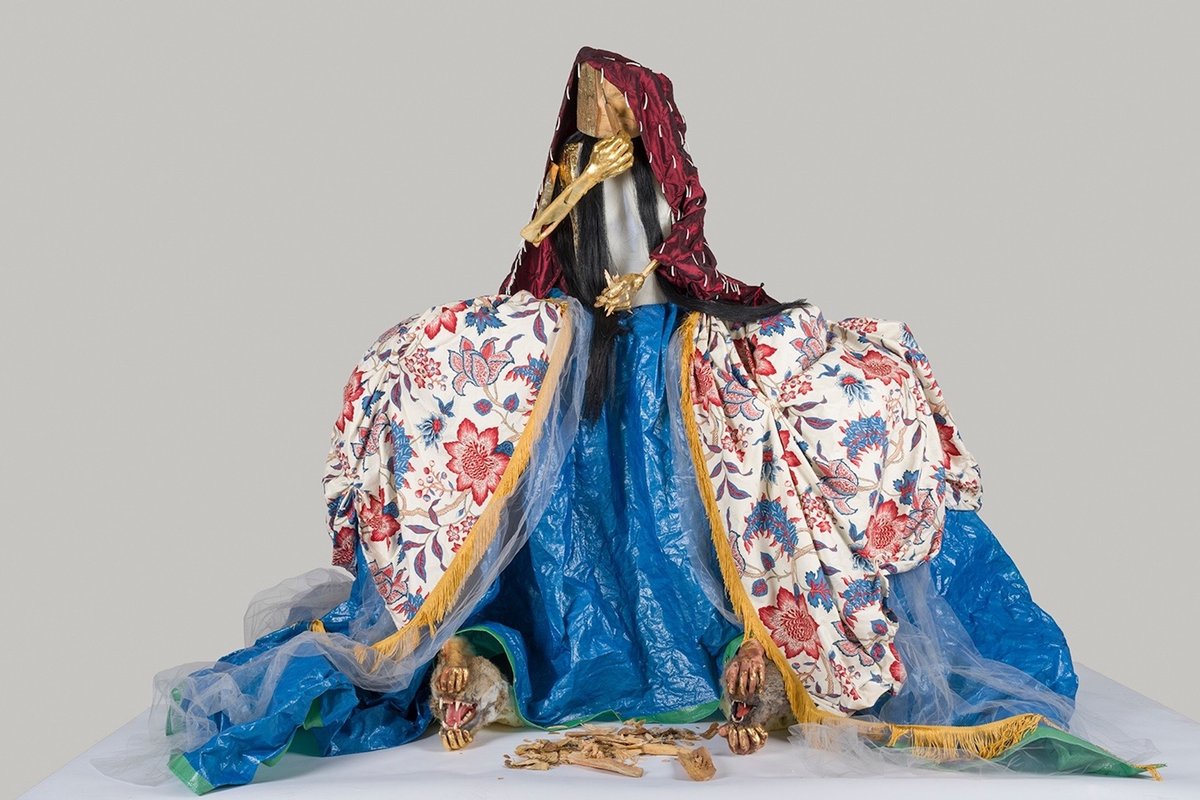 Nicholas Galanin and Merritt Johnson, Creation with her Children, 2017 Courtesy the artists