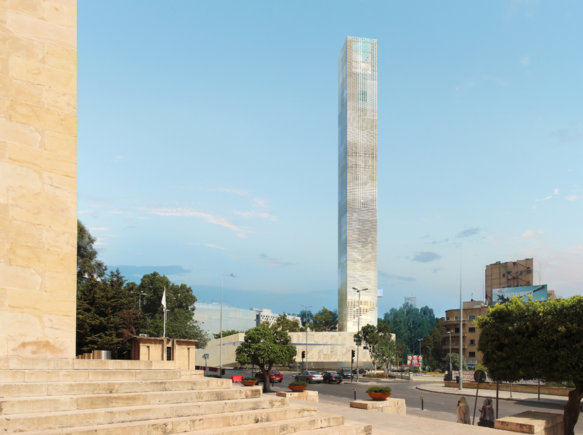 Rendering of HW Architecture's winning design for the planned BeMA: Beirut Museum of Art Courtesy of BeMA: Beirut Museum of Art