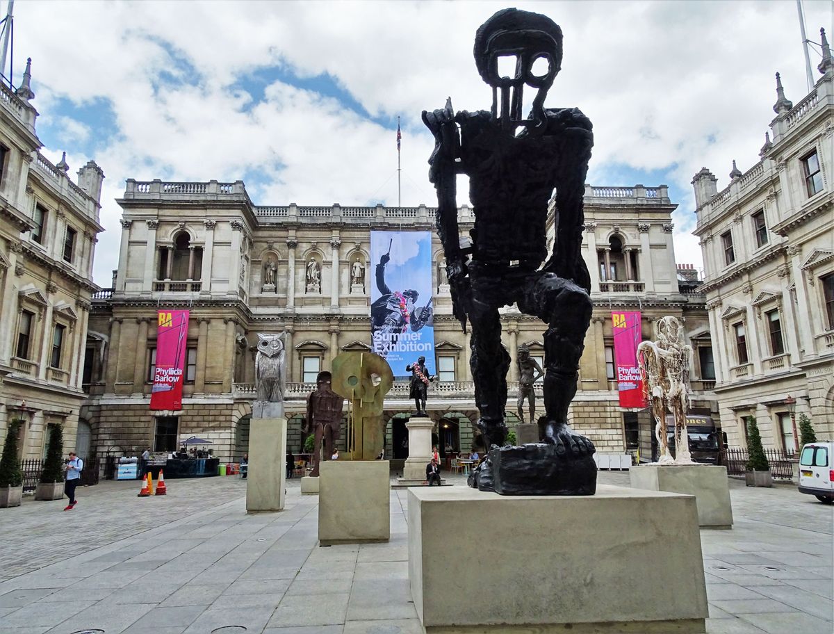 Works shown as part of the Summer Exhibition last year at the The Royal Academy of Arts in London © Neil Theasby
