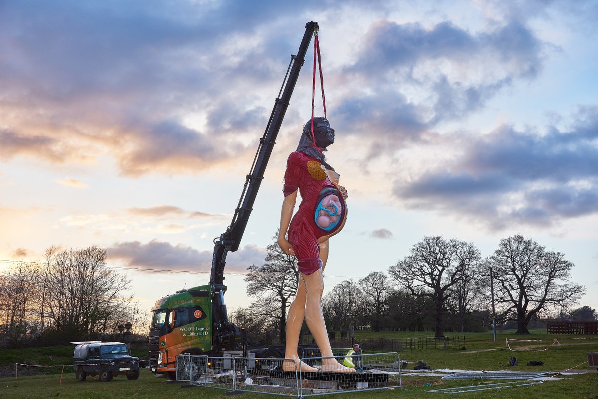 Damien Hirst, The Virgin Mother (2005-06) © Damien Hirst and Science Ltd. All rights reserved, DACS 2019. Photographed by Prudence Cuming Associates