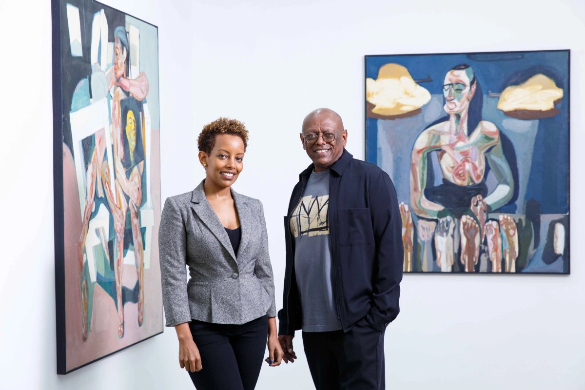 Rakeb Sile and Mesai Haileleul Courtesy of Bandele Zuberi