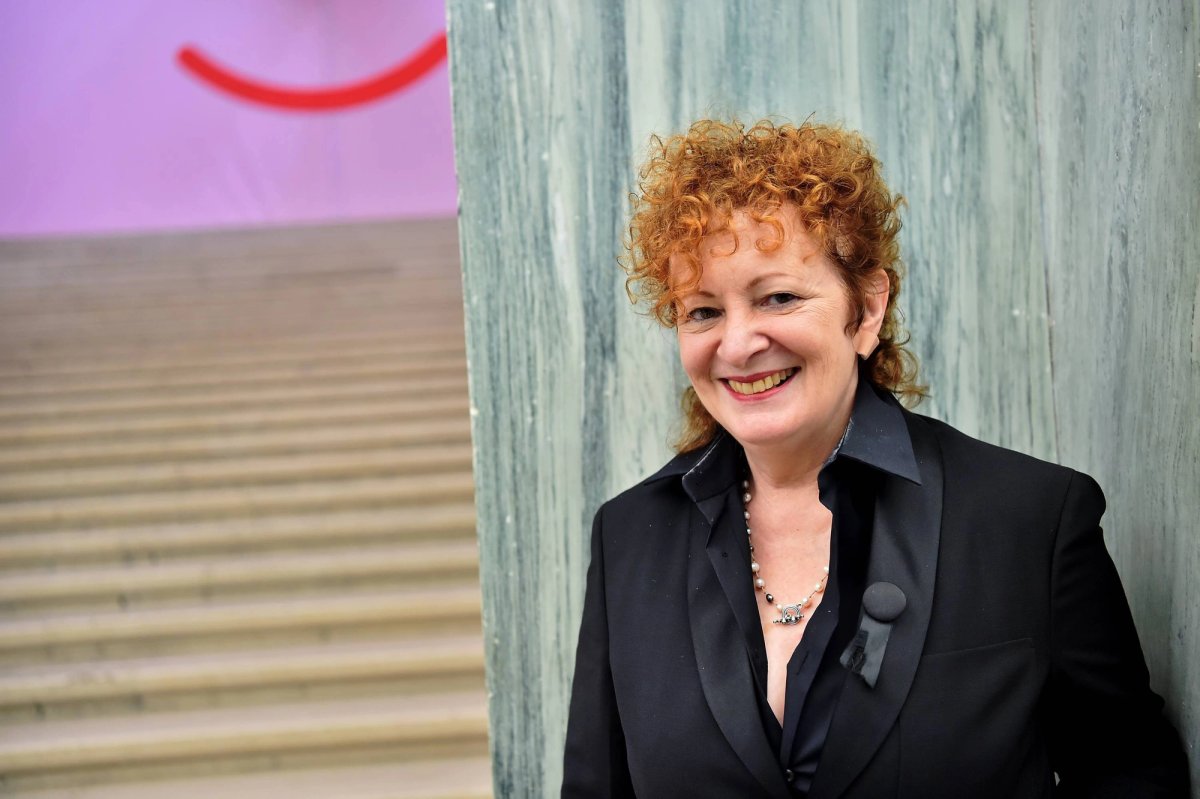 Nan Goldin in 2017 Sipa USA via AP