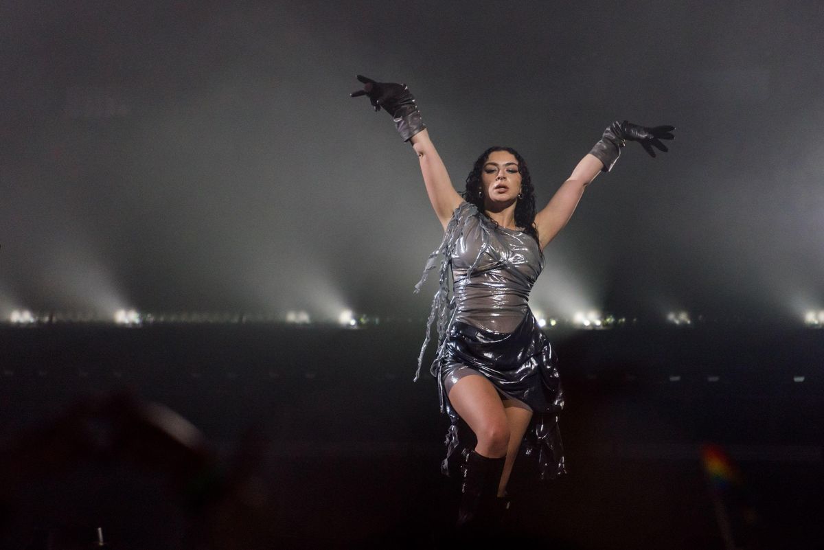 Charli xcx performs in July Photo by Bo Kallberg / Gonzales Photo / Alamy Stock Photo