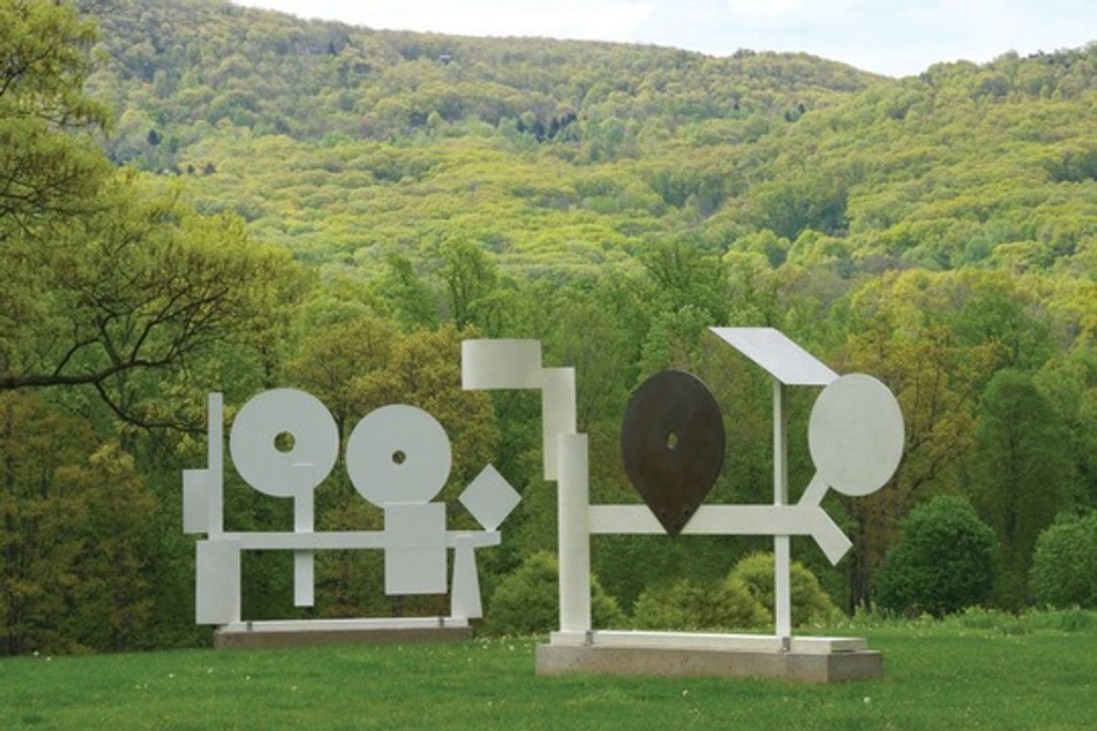 David Smith’s Primo Piano I (1962) and Primo Piano II (1962) (Courtesy the Estate of David Smith, New York; Hauser & Wirth. © The Estate of David Smith/Licensed by VAGA, New York, NY)