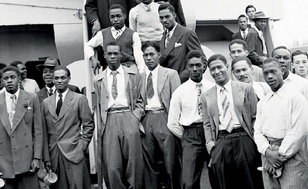 The Windrush generation courtesy the Windrush Foundation