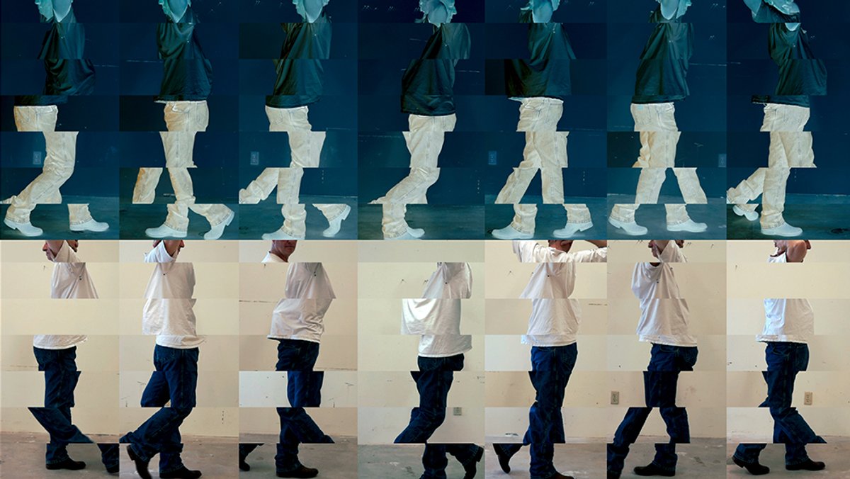 Bruce Nauman's Contrapposto Studies, i through vii from 2015-16 at MoMA PS1 © 2018 Bruce Nauman/Artists Rights Society (ARS), New York; courtesy of the artist and Sperone Westwater, New York