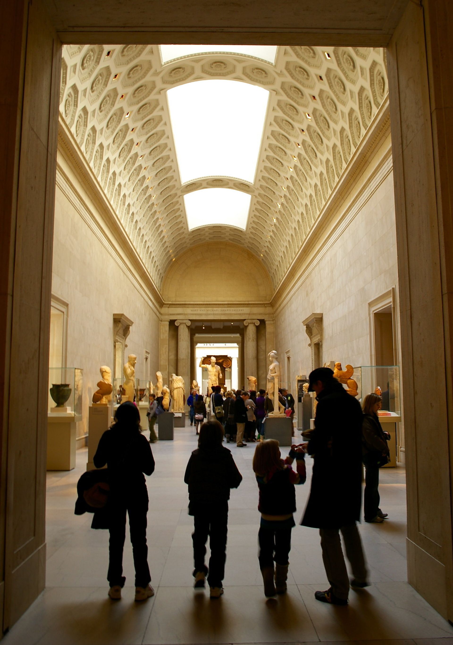 The Greek and Roman galleries of the Metropolitan Museum of Art in New York Photo: hiroumi.mitani