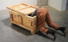 Police and firefighters break into gallery after sculpture is mistaken for a person in distress