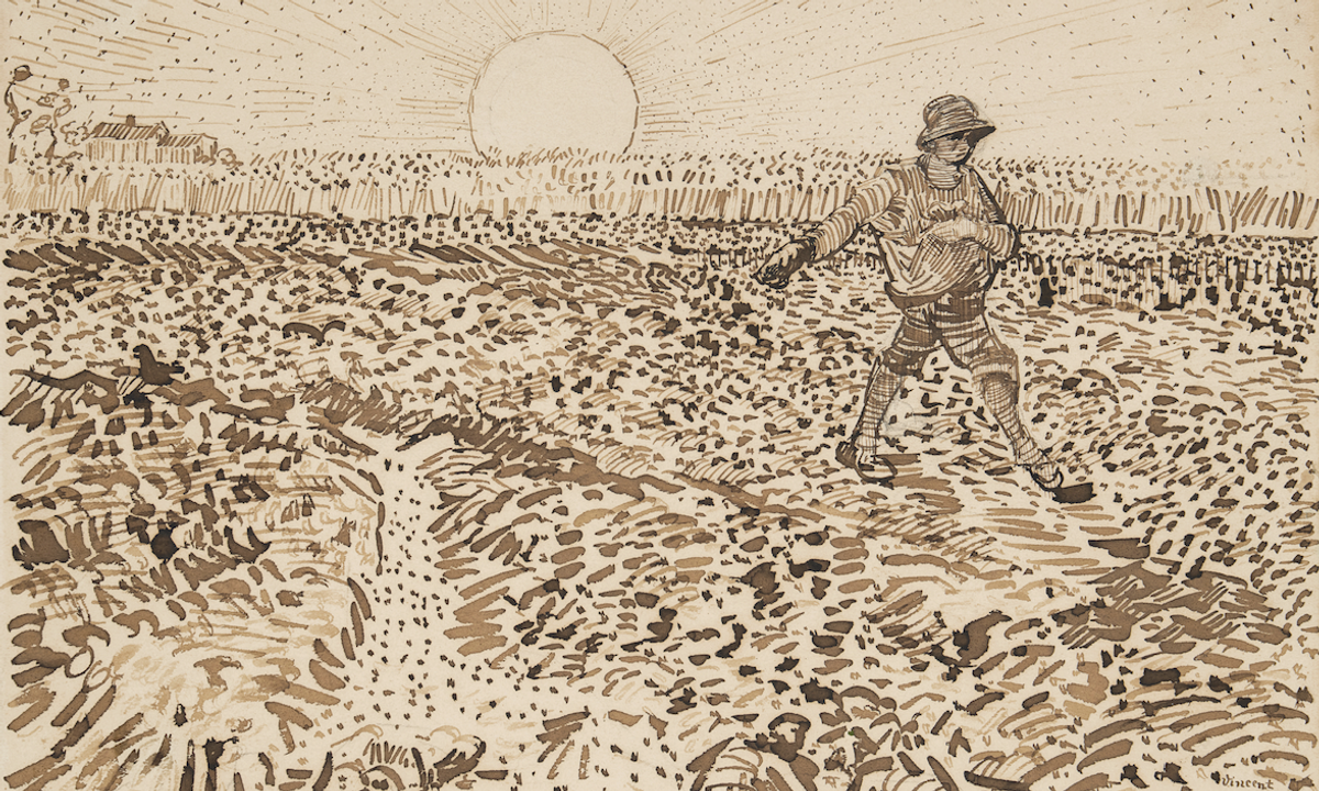 Van Gogh's 'Sower' will soon go on sale at Sotheby's-where it's set to make record price