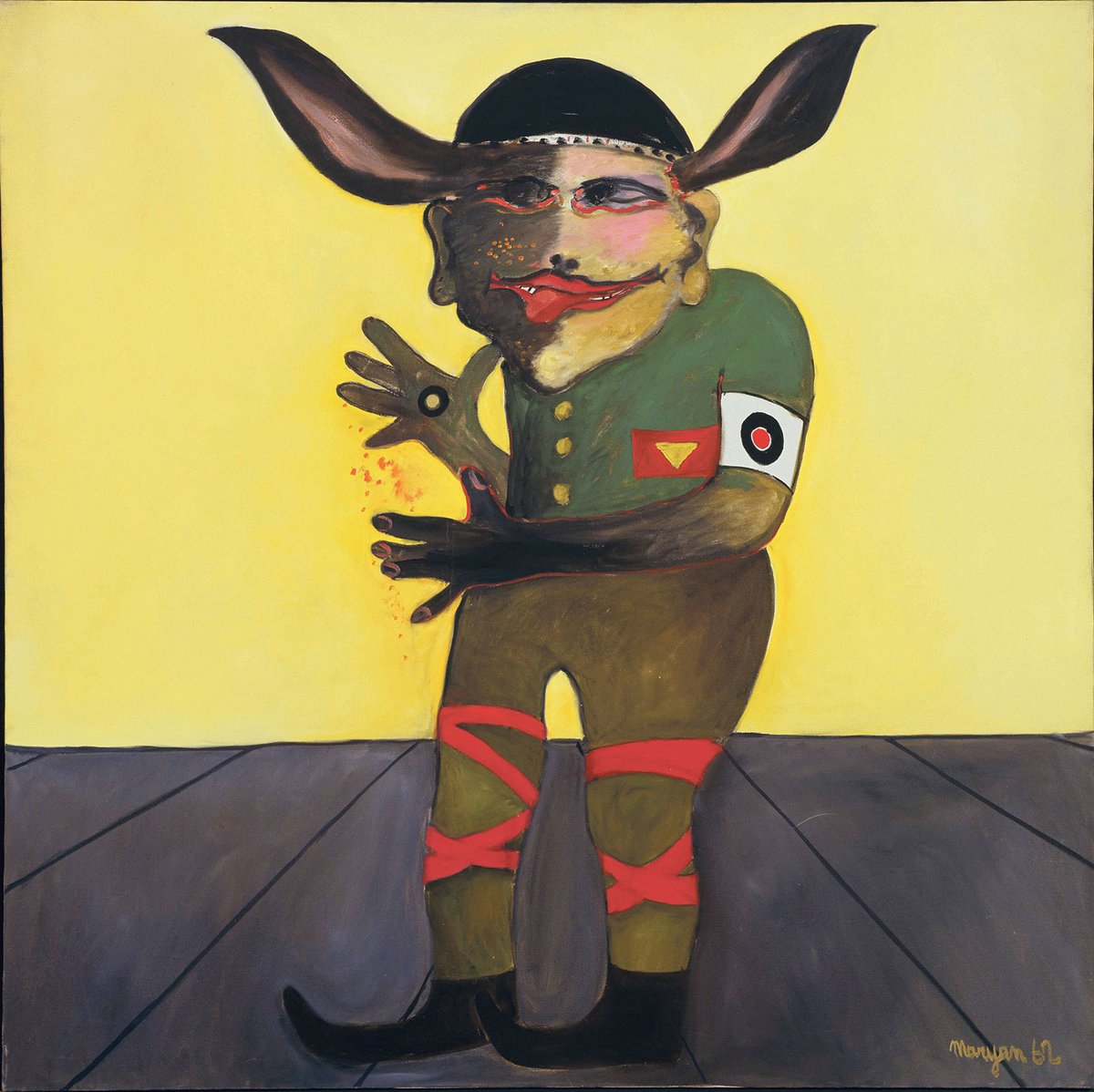 Maryan’s Personnage (1962) is part of the show dedicated to the artist at the Museum of Contemporary Art Collection of Anne Wachsmann Guigon