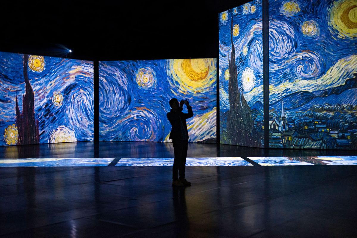 Installation view of Van Gogh Alive Copyright: © 2020 Grande Experiences