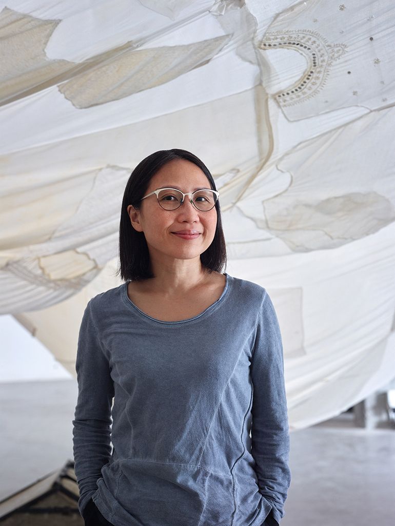 Jaffa Lam was born in mainland China, but is based in Hong Kong Courtesy of the artist and Axel Vervoordt Gallery
