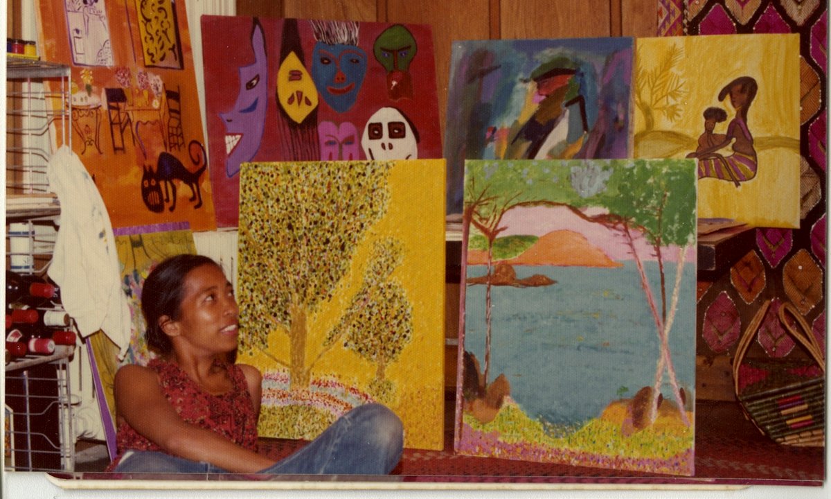 Stanford University acquires Filipina American artist Pacita Abad's archive