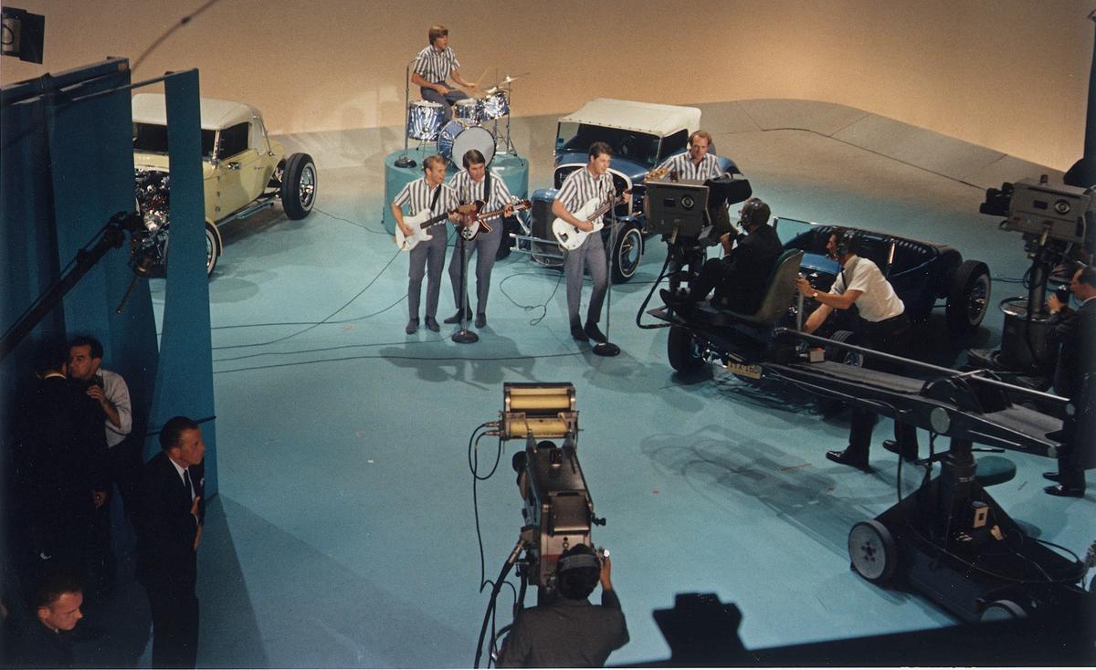 The Beach Boys appearing on The Ed Sullivan Show © Capitol Image Archive